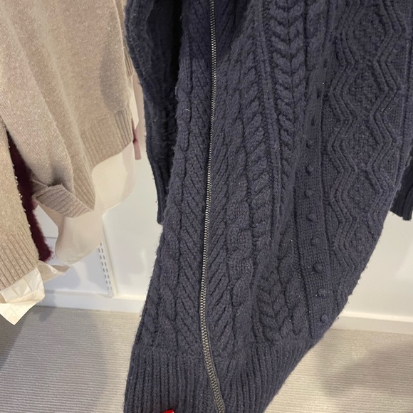 Navy JCrew sweater - Picture 4 of 5